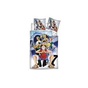 Housse de couette One Piece multicolore 140x200 cm