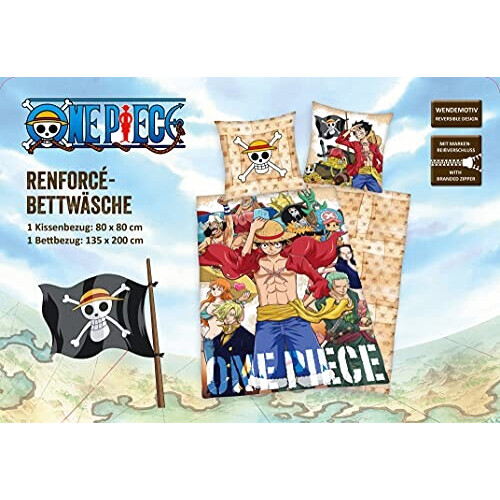 Housse de couette One Piece multicolore 135x200 cm variant 7 