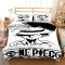 Housse de couette One Piece 135x200 cm 140x210 cm 200x200 cm 220x240 cm - miniature