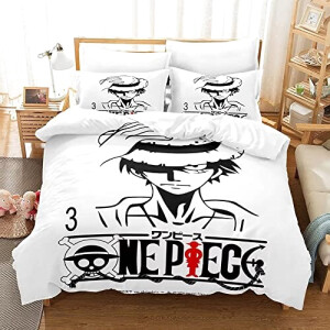 Housse de couette Luffy - One Piece - 140x200 cm 200x200 cm 220x240 cm 220x260 cm