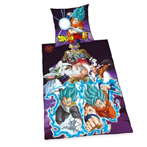 Housse de couette Dragon Ball multicolore 140x200 cm