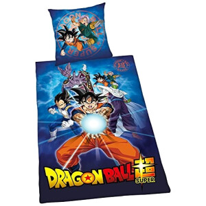 Housse de couette Dragon Ball multicolore 135x200 cm