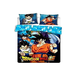 Housse de couette Dragon Ball beige 140x200 cm