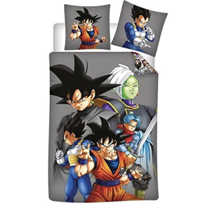 Housse de couette Dragon Ball multicolore 140x200 cm