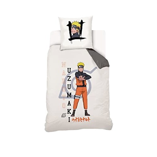 Housse de couette Sasuke Uchiwa - Naruto - beige 140x200 cm variant 0 