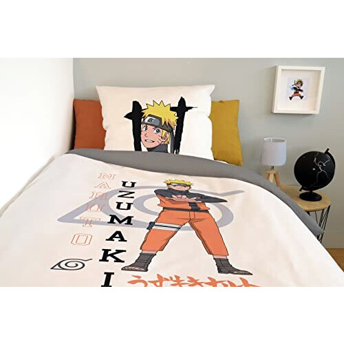 Housse de couette Sasuke Uchiwa - Naruto - beige 140x200 cm variant 6 