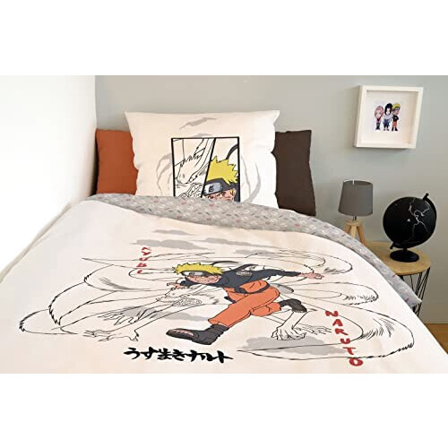 Housse de couette Naruto beige 140x200 cm variant 2 