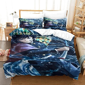 Housse de couette Demon Slayer 135x200 cm 200x200 cm 220x240 cm