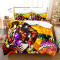 Housse de couette JoJo's Bizarre Adventure 135x200 cm 200x200 cm 220x240 cm - miniature