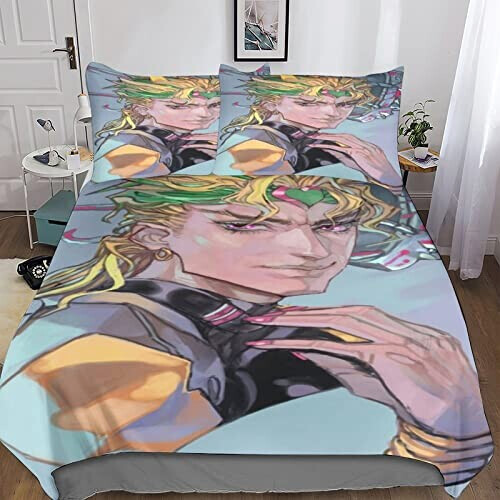 Housse de couette JoJo's Bizarre Adventure 135x200 cm 200x200 cm 220x240 cm variant 0 