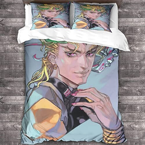 Housse de couette JoJo's Bizarre Adventure 135x200 cm 200x200 cm 220x240 cm variant 2 