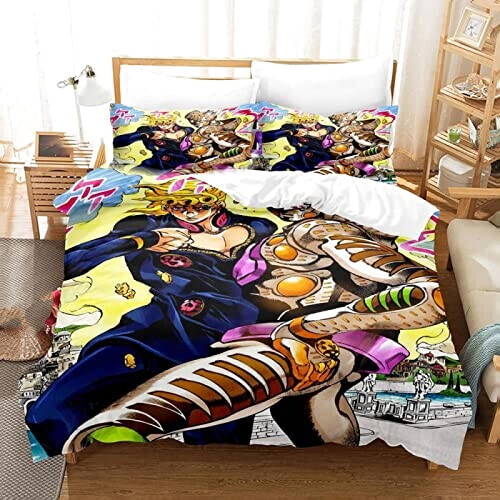 Housse de couette JoJo's Bizarre Adventure 140x210 cm