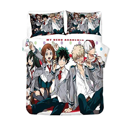 Housse de couette My Hero Academia 135x200 cm 200x200 cm 220x240 cm 220x260 cm