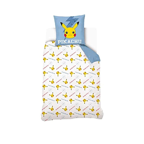 Housse de couette Pikachu - Pokémon - bleu 140x200 cm variant 0 