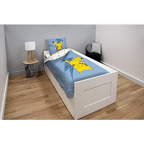 Housse de couette Pikachu - Pokémon - bleu 140x200 cm variant 1 