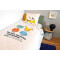 Housse de couette Bulbizarre, Salamèche, Carapuce, Pikachu - Pokémon - blanc 140x200 cm - miniature variant 1