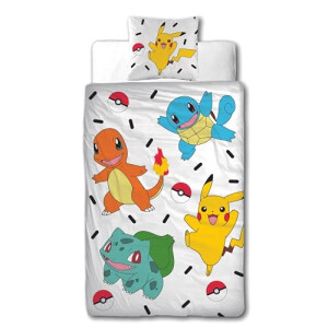 Housse de couette Pikachu - Pokémon - couleuré 135x200 cm