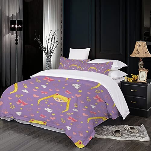 Housse de couette Sailor Moon couleur 140x200 cm variant 0 