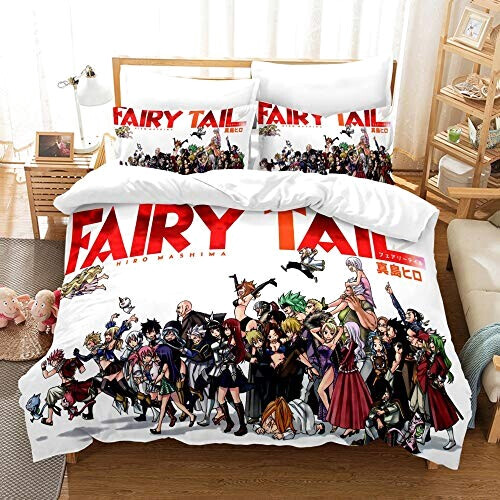 Housse de couette Fairy Tail noir