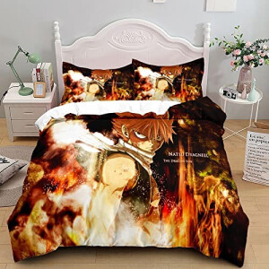 Housse de couette Natsu Dragnir - Fairy Tail - 135x200 cm 200x200 cm 220x240 cm