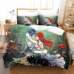 Housse de couette Fairy Tail noir