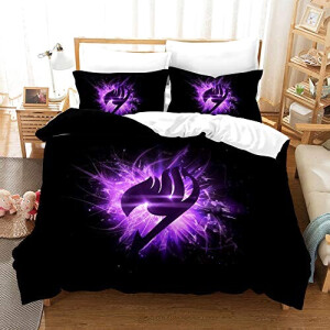 Housse de couette Fairy Tail noir