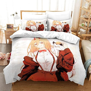 Housse de couette Denji - Chainsaw Man - 135x200 cm 200x200 cm 220x240 cm
