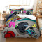 Housse de couette Among Us noir - miniature