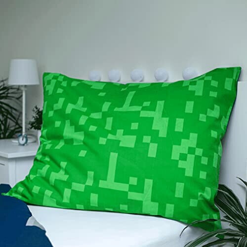 Housse de couette Minecraft vert 140x200 cm variant 3 