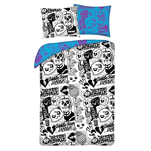 Housse de couette Fortnite multicolore 140x200 cm