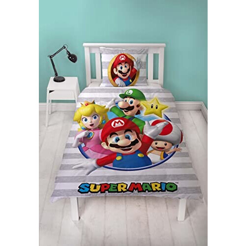 Housse de couette Super Mario multicolore 135x200 cm variant 3 