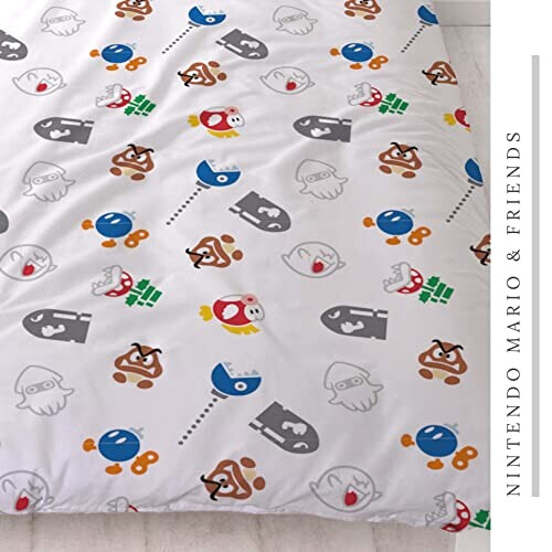 Housse de couette Super Mario multicolore 135x200 cm variant 3 