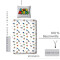 Housse de couette Super Mario multicolore 135x200 cm - miniature variant 2