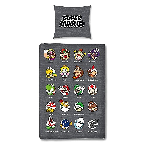 Housse de couette Super Mario multicolore 135x200 cm variant 0 