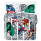Housse de couette Super Mario multicolore - avengers 140x200 cm 200x200 cm - miniature