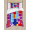 Housse de couette Tetris multicolore 130x200 cm - miniature variant 2