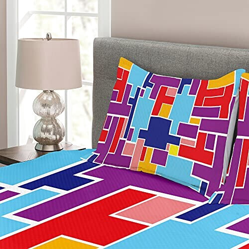 Housse de couette Tetris multicolore variant 0 