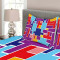 Housse de couette Tetris multicolore - miniature variant 1