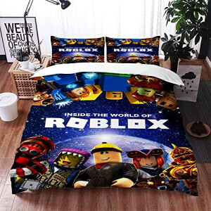 Housse de couette Roblox multicolore 140x200 cm