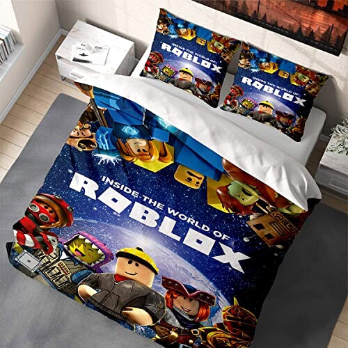 Housse de couette Roblox multicolore 140x200 cm variant 2 