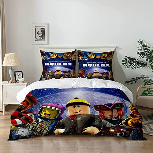Housse de couette Roblox multicolore 140x200 cm variant 4 
