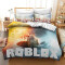 Housse de couette Roblox modèle 140x200 cm 200x200 cm 220x240 cm - miniature