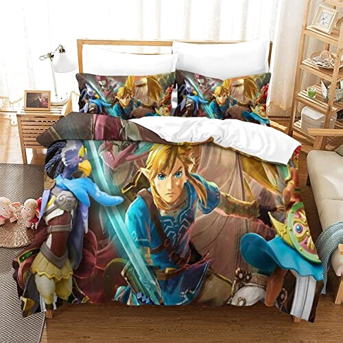 Housse de couette Zelda style- 200x200 cm