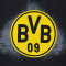 Housse de couette BV Borussia Dortmund noir-jaune 135x200 cm - miniature variant 1