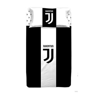 Housse de couette FC Juventus blanc/noir
