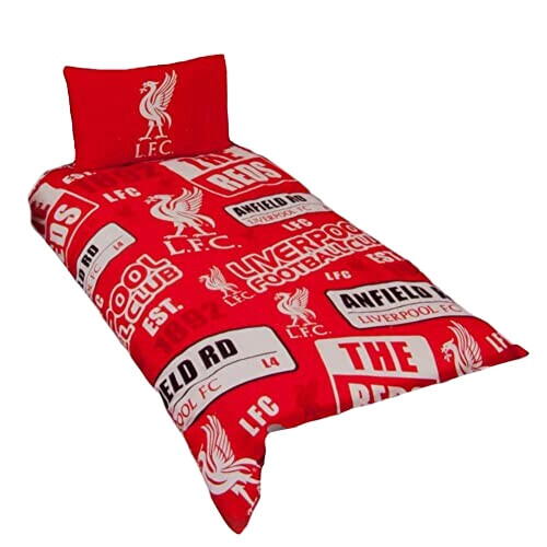 Housse de couette Liverpool FC rouge 135x200 cm 200x200 cm