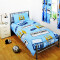Housse de couette Manchester City bleu ciel 135x200 cm 200x200 cm - miniature