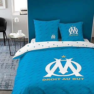 Housse de couette Olympique de Marseille bleu 220x240 cm
