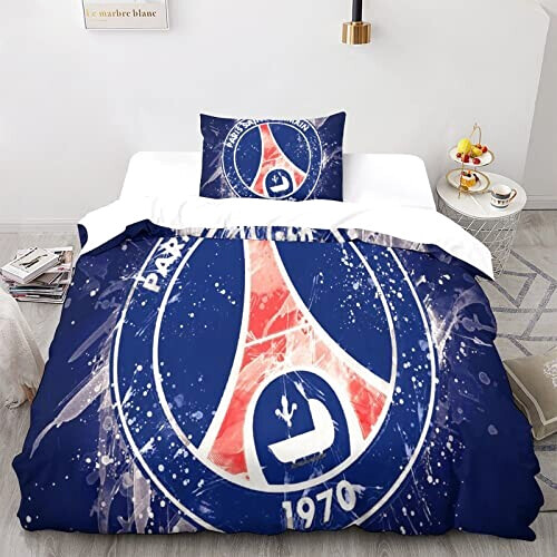 Housse de couette PSG club de football- 135x200 cm 200x200 cm 220x240 cm variant 0 