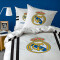 Housse de couette Real Madrid CF blanc 140x200 cm - miniature